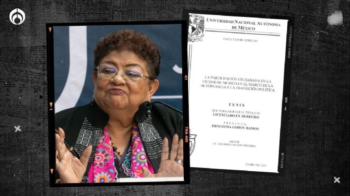 Ernestina Godoy: fiscal de CDMX plagió en su tesis de la UNAM, acusa Sheridan