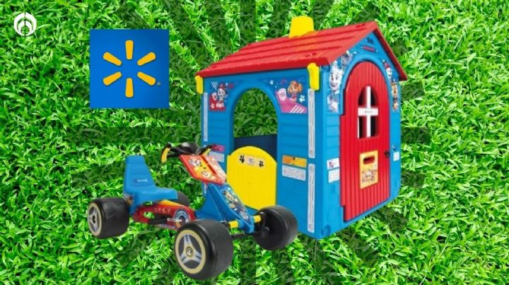 Walmart tiene a precio de ganga combo go-kart y casita de Paw Patrol para los Reyes Magos