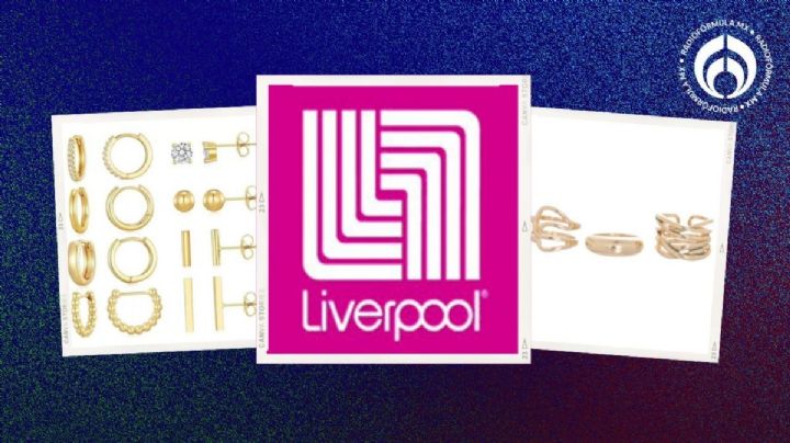 Adelántate a la Venta Nocturna de Liverpool: 10 sets de aretes y anillos a precio de remate