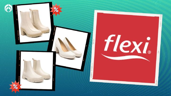 Ofertas FLEXI: todas las zapatillas, sandalias, botas BEIGE por menos de mil pesos