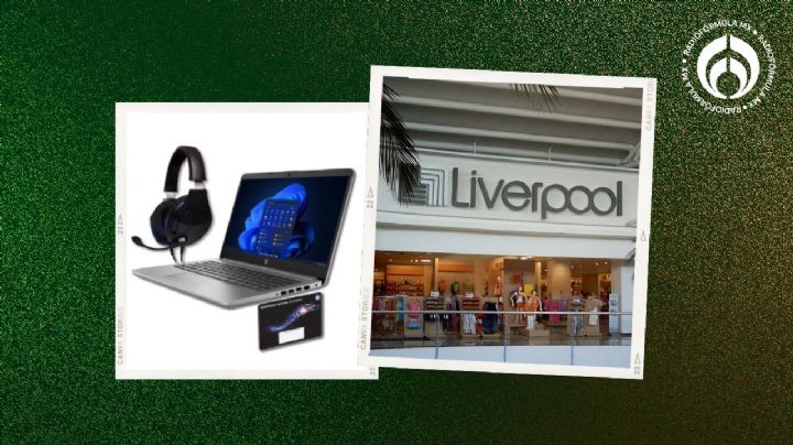 Liverpool se 'pone guapo' antes del Buen Fin y remata laptops ideales para la escuela o trabajo