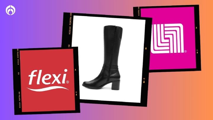 Liverpool “regala” estas botas altas de tacón marca Flexi, perfectas para cubrirte en este invierno