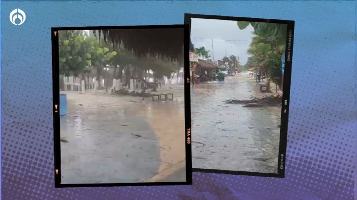 'Nadine' se degrada a depresión tropical: avanza con lluvias rumbo a Q. Roo y Yucatán