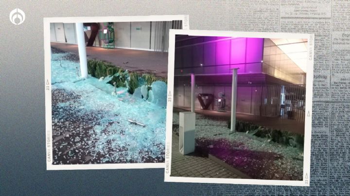 Vandalizan el INAI: destrozan vidrios en sede del instituto en CDMX (FOTOS)