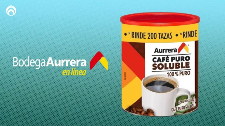 Bodega Aurrera remata botezote de café de 400 g que es 100% puro soluble y rendidor según Profeco