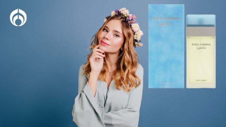 El perfume para mujer que huele idéntico a Light Blue de Dolce & Gabbana, pero 6 veces más barato