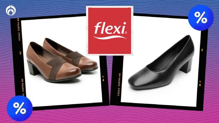 Flexi rebaja 5 pares de zapatillas para mujeres de más de 50 que van a la oficina