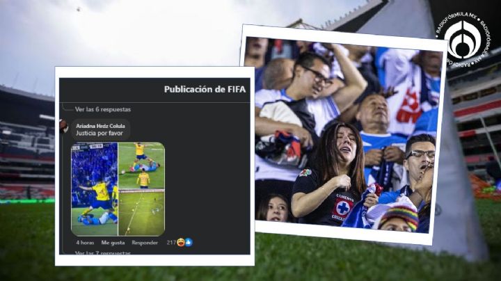 Afición de Cruz Azul pide justicia en el Facebook de FIFA tras eliminación con América (FOTOS)