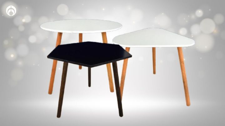 Waldo’s vende al 3 x 2 estas bellas mesas minimalistas para dotar la casa de elegancia