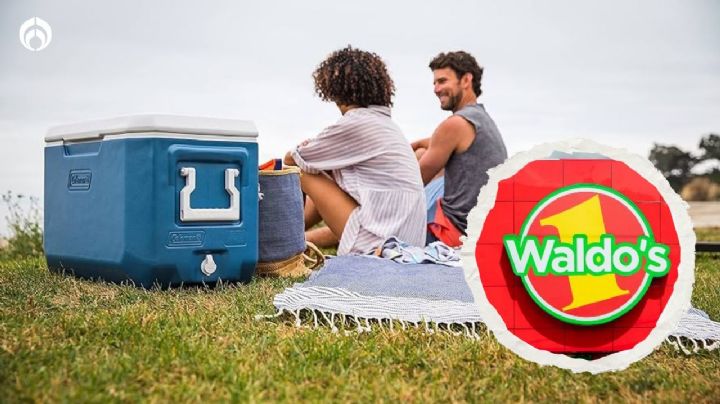 Waldo’s: resistente hielera con capacidad de 76 latas tiene un ‘descuentazo’