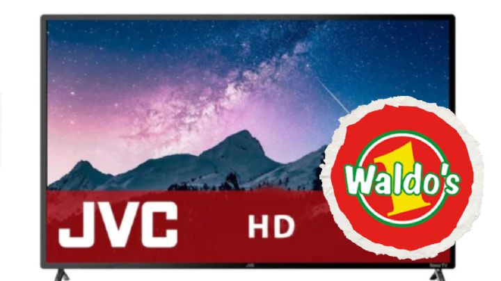 Waldo’s vende pantalla JVC de 32" y alta definición a mitad de precio