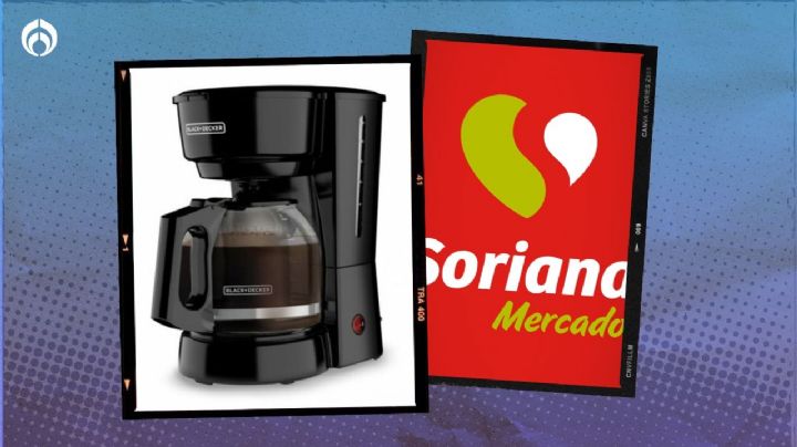 Soriana pone baratísima cafetera de marca que es muy buena, según Profeco