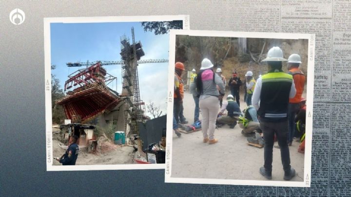 Muerte en Tren Interurbano: Caen trabajadores de estructura en Álvaro Obregón