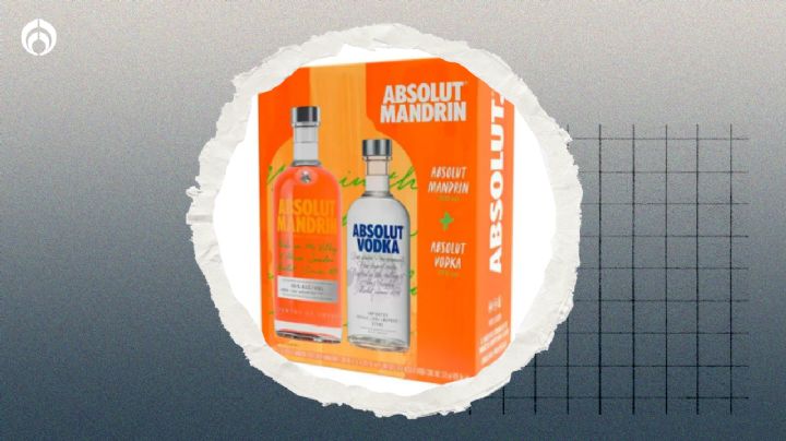 Chedraui vende vodka Absolut de mandarina más botella original a un precio imperdible