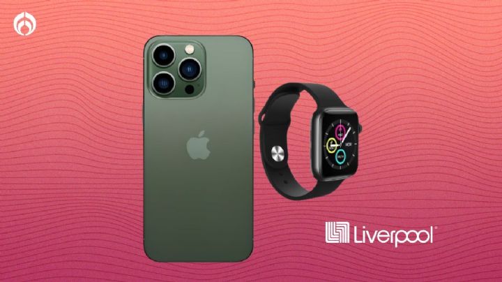 Liverpool deja baratísimo el iPhone 13 Pro de Apple con smartwatch de regalo
