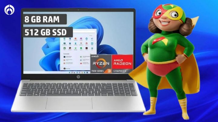 Bodega Aurrera pone a precio de regalo laptop HP de 15.6 pulgadas con potente procesador