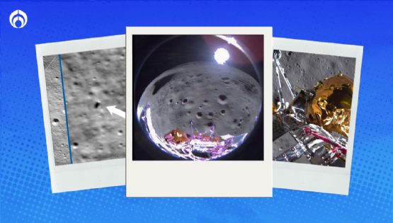 (FOTOS) EU vuelve a la Luna: Estas son las primeras imágenes que capturó la misión 'Odiseo'