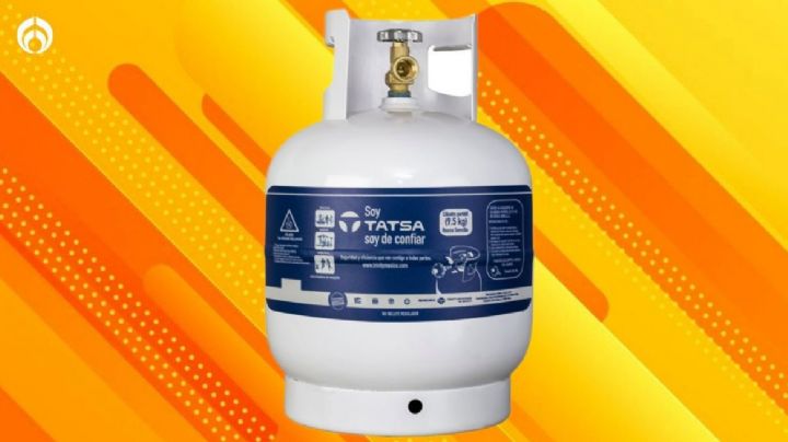 Home Depot liquida tanque de gas de 9.5 kg Tatsa; ideal para parrillas, asadores y calentadores