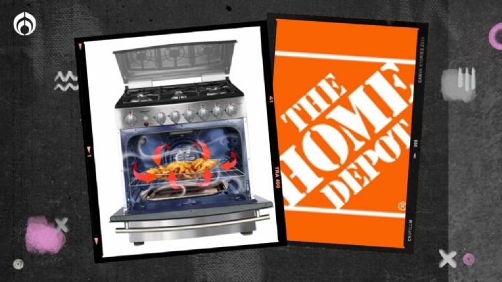 Home Depot: innovadora estufa con freidora de aire tiene rebaja de 1,400 pesos