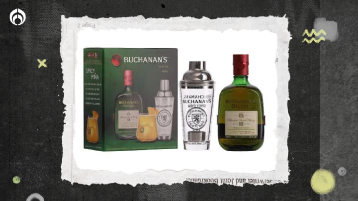 Bodegas Alianza: combo de whisky Buchanan’s de lujo más shaker vale menos de mil pesos