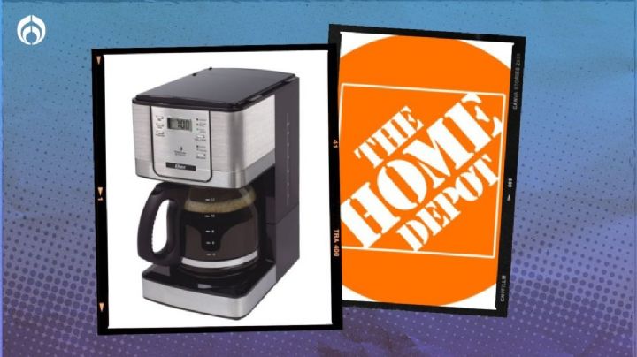 La mejor cafetera de Oster con opción para café fuerte que Home Depot tiene muy barata