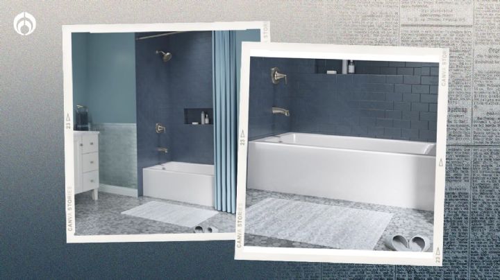 Home Depot deja baratísima tina para baño con diseño elegante y altura ideal