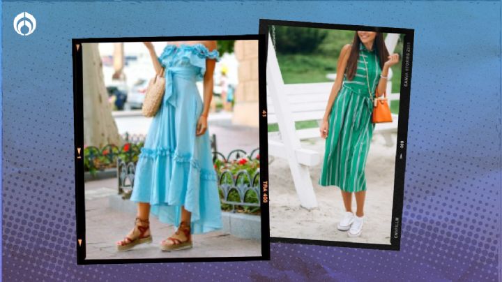 Esta es la forma correcta de usar maxi vestidos con sandalias para verte elegante