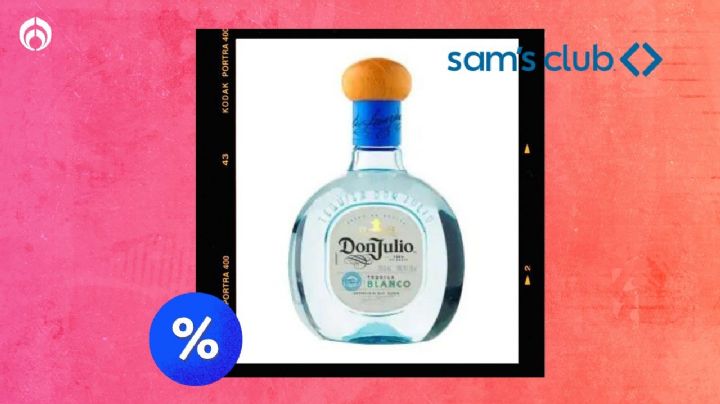 Aprovecha las últimas horas del SocioFest: Tequila Don Julio Blanco con rebajota en Sam's Club