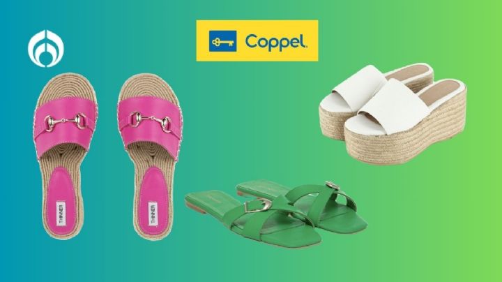 Coppel puso estas sandalias para playa a un precio casi regalado