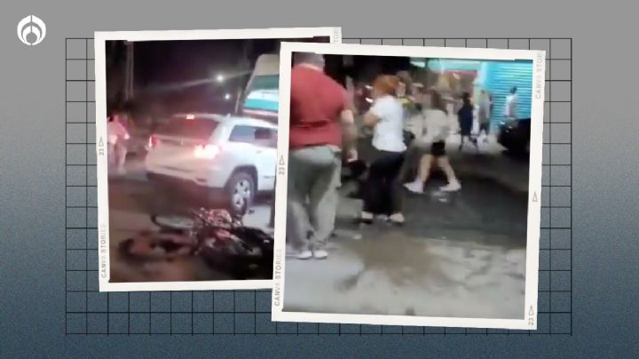 Atropellamiento en Tecámac: Conductor embiste a peatones que auxiliaban a motociclista