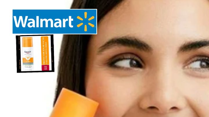 Walmart tiene baratísimo este bloqueador solar para cuidar tu rostro