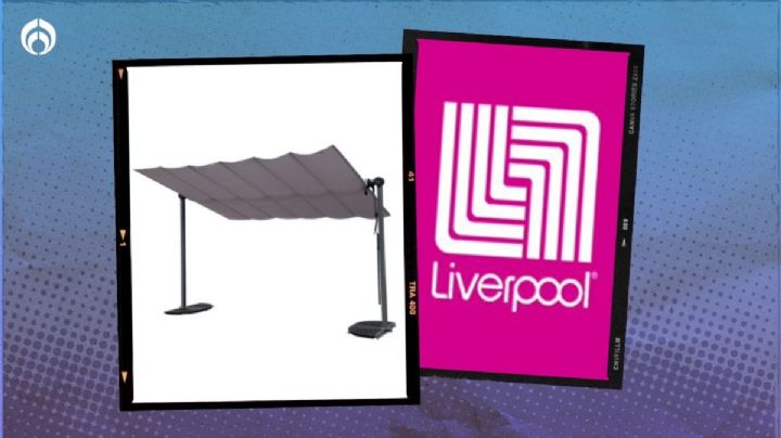 Liverpool: la carpa plegable con techo inclinable a mitad de precio, previo a la Venta Nocturna