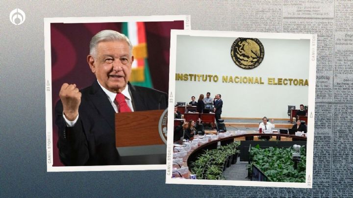 AMLO compara al INE con la Inquisición... y se mofa de sus reglas (VIDEO)