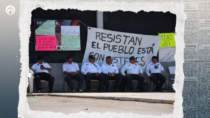 Paro de policías: señalan que despido de mandos anunciado por Layda Sansores es falso