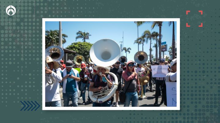 Empatan 'gringos' y músicos: Bandas resisten gentrificación en playas de Mazatlán… pero les ponen horarios