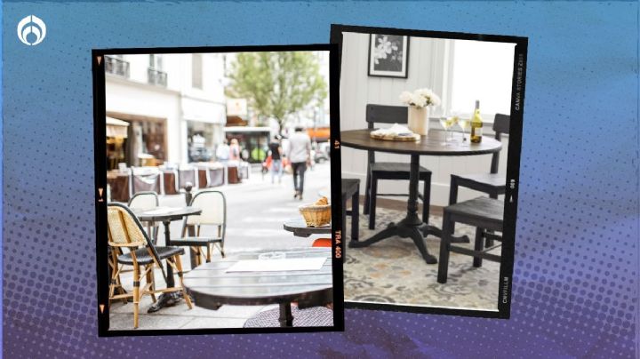 Liverpool vende con 'descuentazo' una mesa con diseño inspirado en cafeterías de París