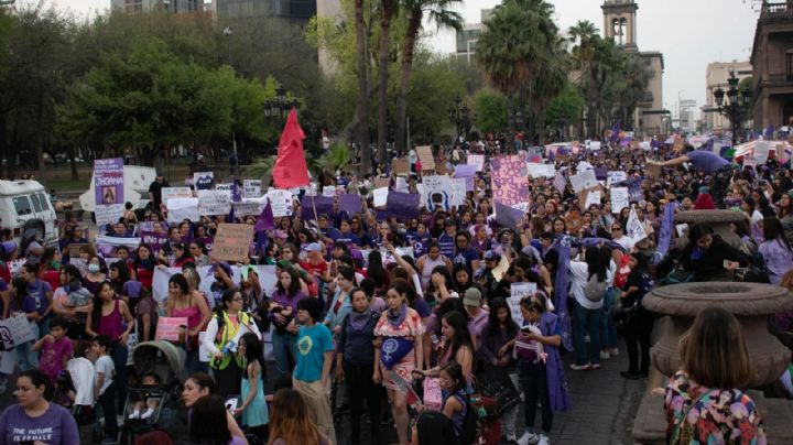 Día de la Mujer 2024: alistan marcha colectivos feministas en el centro de Monterrey