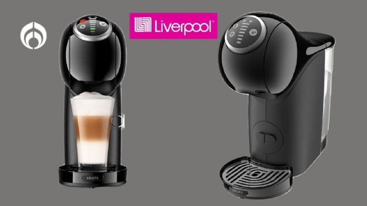 Liverpool puso en oferta esta cafetera de cápsulas Dolce Gusto