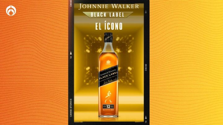 Walmart tiene casi regalado el whisky de lujo Johnnie Walker Black Label de 750 ml