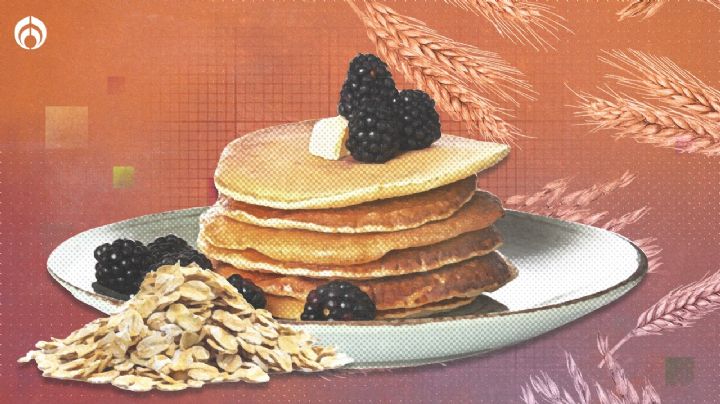 El truco de los nutriólogos para preparar hot cakes de avena, ¡deliciosos y bajos en calorías!