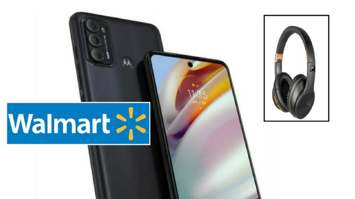 Walmart vende un celular Motorola baratísimo y gratis unos audífonos