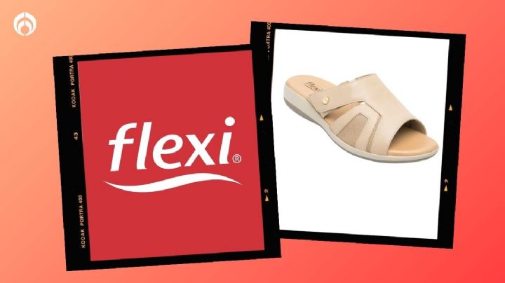 Suburbia vende por menos de 1,000 pesos estas cómodas y bellas sandalias Flexi (hay negras y beige)