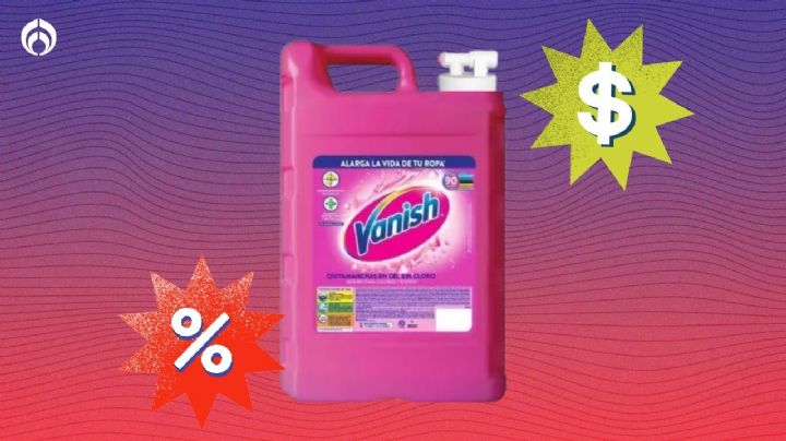 Sam's Club está rematando a precio de regalo el poderoso quitamanchas Vanish de 9 l