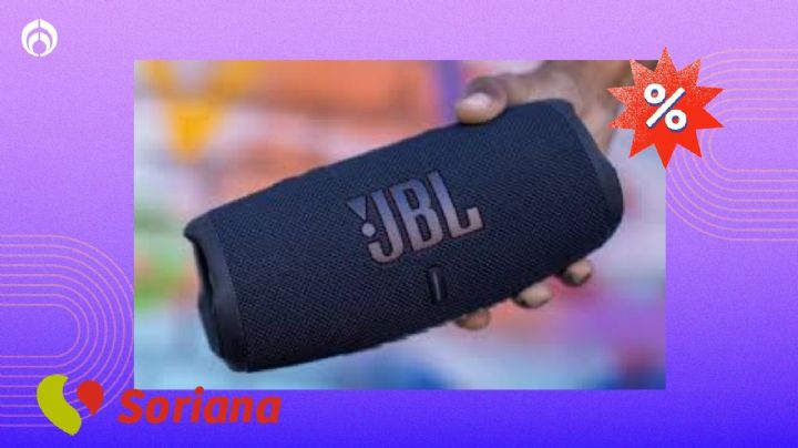 JBL: ¿Cuál es la bocina portátil más potente que remata Soriana?