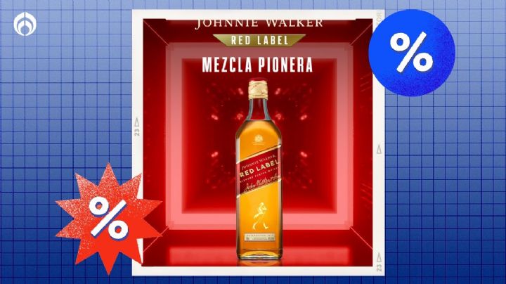 Sam's Club tiene 'regalado' el whisky de lujo Johnnie Walker Red Label que rinde casi 20 shots