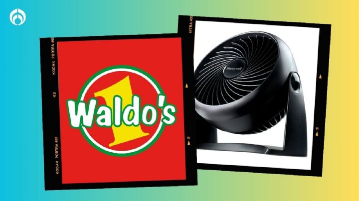 Waldo's "regala" este ventilador super potente y amplia circulación de aire (menos de 800 pesitos)