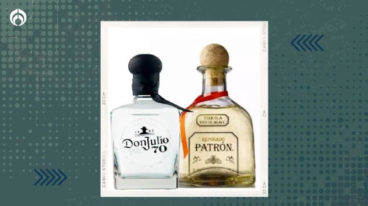 Walmart remata a precio regalado el combo de tequila Don Julio cristalino y Patrón reposado