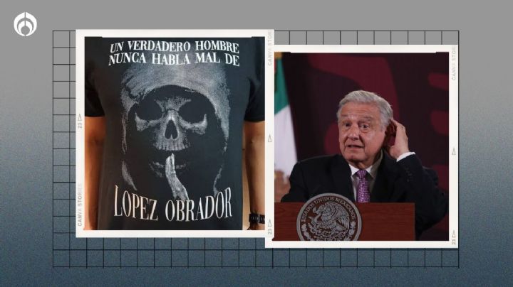 Morena presume meme de playera proAMLO... y Xóchitl los critica por ¡usar a la 'Santa Muerte'!