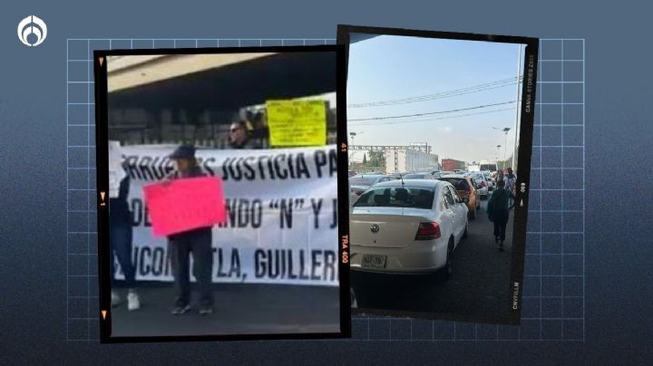 Manifestantes bloquean la México-Pachuca con dirección a Indios Verdes (VIDEO)