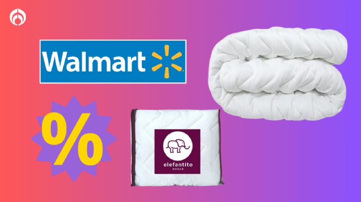 Walmart remata este cubre colchón que se adapta al cuerpo y se lava fácil